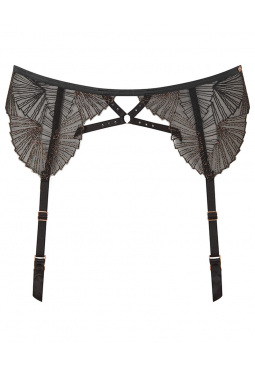 VIP Captivate Suspender - Black/Bronze