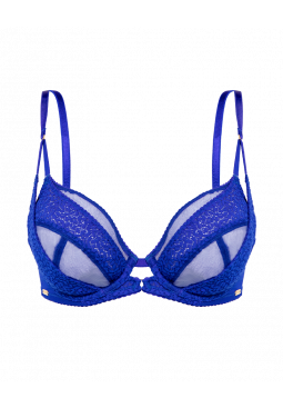 Envy Non Padded Plunge Bra - Electric Blue