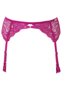 Longline Plunge Bra - Fuchsia, Suspense Lingerie