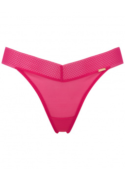 Glossies Tanga Thong - Magenta