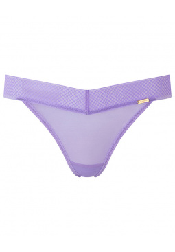 Glossies Tanga Thong - Violet