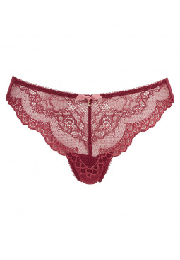 Superboost Lace Thong - Cranberry/Raspberry Sorbet
