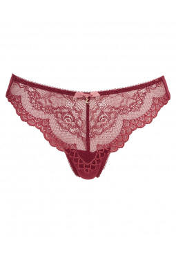 Superboost Lace Thong - Cranberry/Raspberry Sorbet