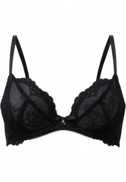 Buy Non-Padded Non-Wired T-Shirt Bra in Black -Cotton Rich Online