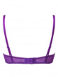 Glossies Lace Sheer Moulded Bra - Ultra Violet