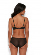 Encore Short - Black/Nude.Short with a contemporary lace, Gossard luxury lace lingerie, short back model
