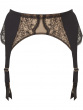Refined and seductive, VIP Devotion suspender oozes Neo-Vintage glamour. Luxurious Gossard lingerie, suspender front cut out

