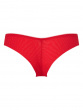 VIP Audacious Brazilian in Red is sultry and seductive. Bagged out mesh for no VPL. Gossard lingerie, back brief cut out
