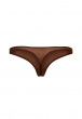 Glossies Thong - Rich Brown