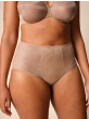 Glossies Deep Short - Nude