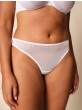 Glossies Thong - White