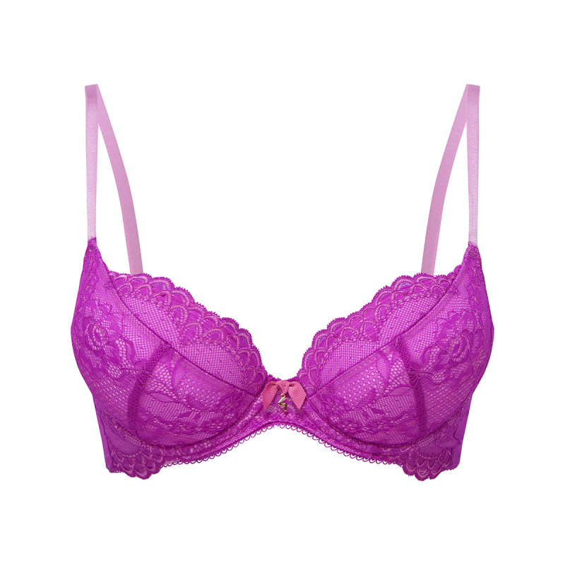 Superboost Lace Plunge Bra - Orchid, Padded Bra