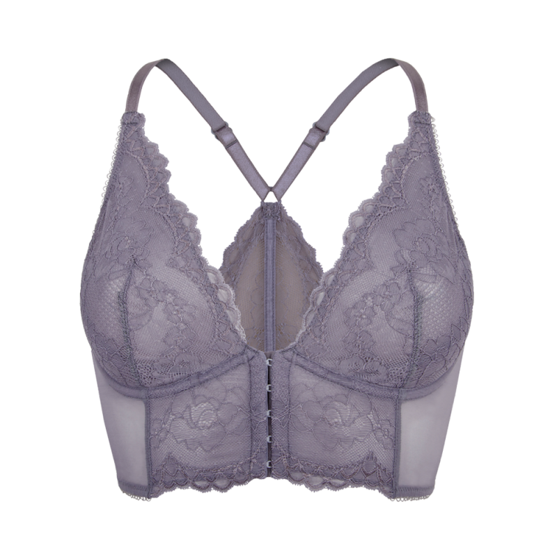 Bralet - Deep V, Superboost Lace Platinum