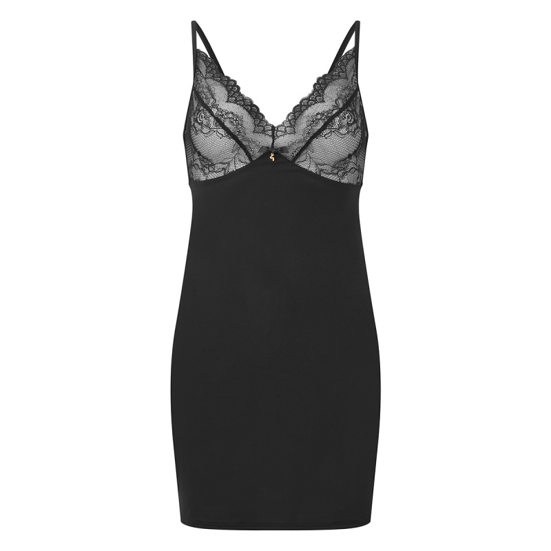 Superboost Lace Slip - Black | Slip Dress | Gossard