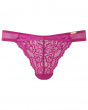 Suspense Cheeky Short- Fuchsia. Short with a see through back mesh , Gossard luxury lingerie, front short cut out

