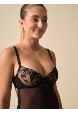 VIP Taboo Non Padded Balcony Body - Black