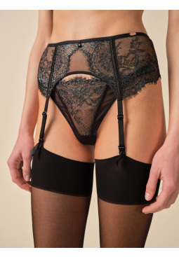 VIP Intrigue Suspender - Black