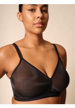 Glossies Bralet - Black